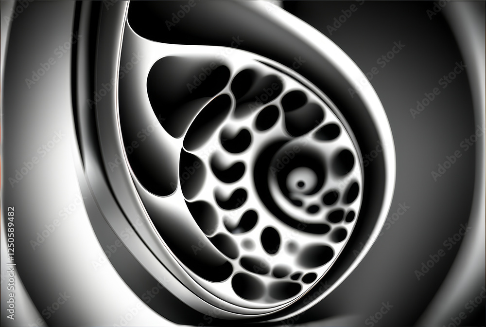 Poster explore dynamic patterns in topaz abstract art creation
