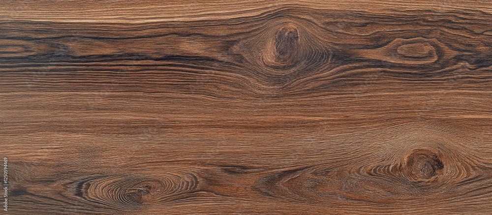 Poster dark brown oak wood texture background with natural grain patterns and space for text ideal for eco-