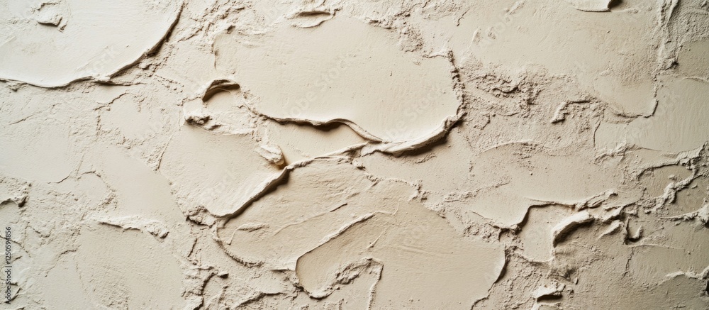 Poster textured gray plaster wall surface with natural tones and patterns suitable for background or design