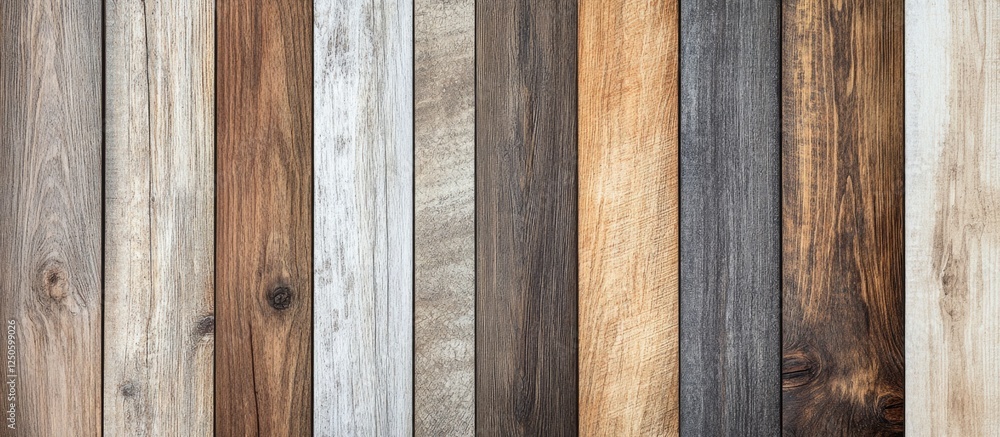 Poster wooden background with a grunge texture featuring a variety of weathered colors and patterns in a na