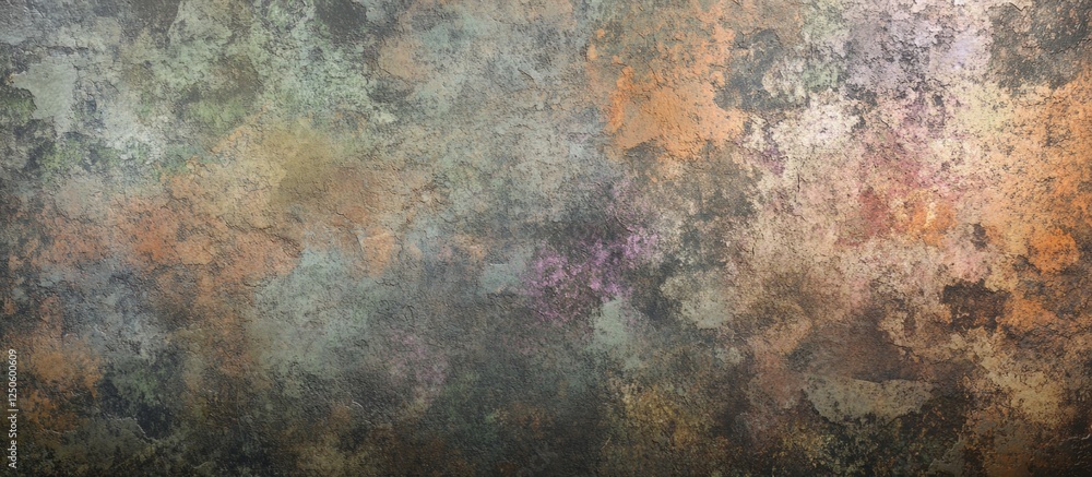 Poster textured abstract background featuring aged brick and concrete surfaces with natural color variation