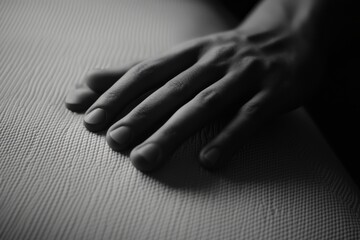 Mattress, Testing, Hand,