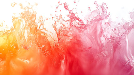 Mesmerizing abstract background showcasing a dynamic explosion of vibrant colorful paint splashing flowing and dispersing in a captivating fluid motion  The image evokes a sense of energy creativity