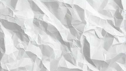 Obraz premium Crumpled white paper texture background (1)