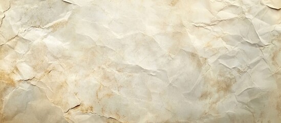 Obraz premium Vintage crumpled paper texture background in neutral tones for artistic and design projects