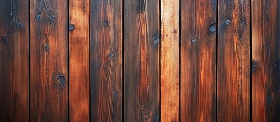 Naklejka premium Rustic Weathered Pinewood Background with Cracked and Knotted Textures for Authentic Vintage Decor and Design Projects