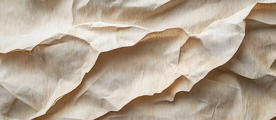 Authentic wrinkled vintage paper texture perfect for backgrounds and creative projects.