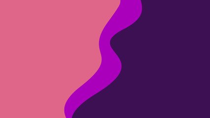 Abstract Wavy Gradient Background in Purple and Pink Vector