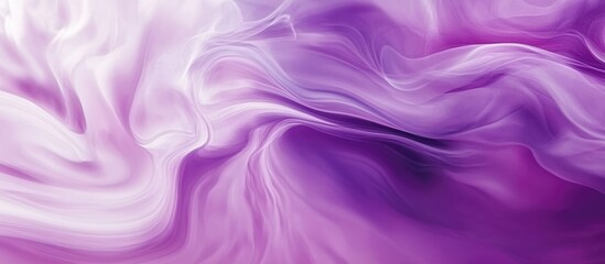 Obraz premium Abstract flowing texture in shades of purple with soft gradients and fluid shapes for artistic backgrounds or design elements.