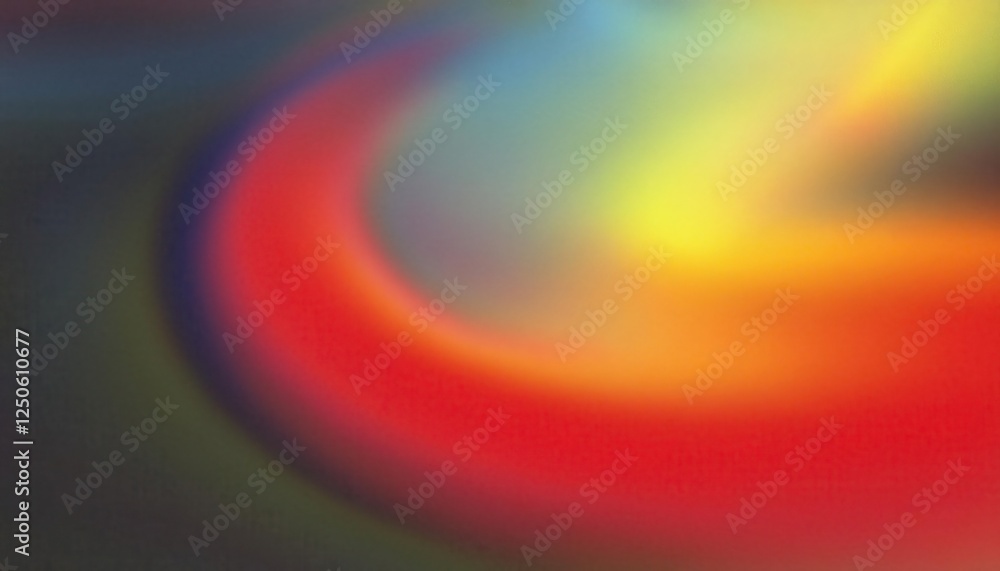 Poster abstract blurred swirl of colorful hues forming a dynamic vortex, suitable for modern design, motion