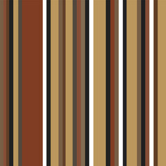Obraz premium brown black checkered stripes fabric print pattern wallpaper background