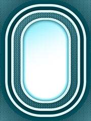 
Card design | Arabesque pattern Ramadan templates | Elegant teal circular ornamental background with Islamic pattern and Decorative Lantern Ornament Border Frame