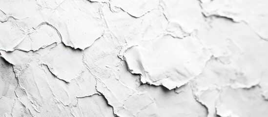 Obraz premium White Grunge Paper Texture Featuring Torn Edges Ideal for Backgrounds and Overlays in Creative Design and Art Projects