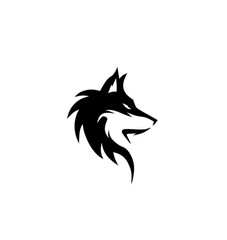 wolf tribal tattoo
