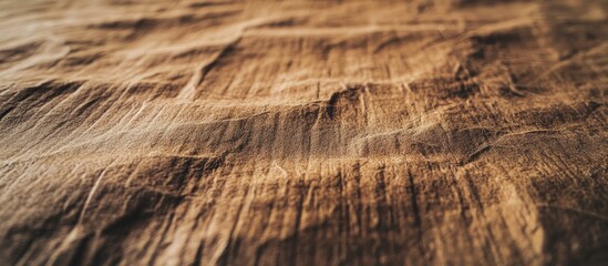 Recycled Brown Kraft Paper with Coarse Grunge Texture Ideal for Eco-Friendly Design and Backgrounds