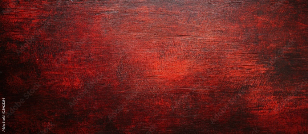 Aufkleber textured red grunge wood background with rich hues ideal for artistic design and creating a warm rus