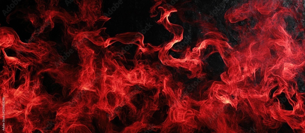 Poster red flame abstract patterns on a dark background creating a dramatic and dynamic visual effect for d