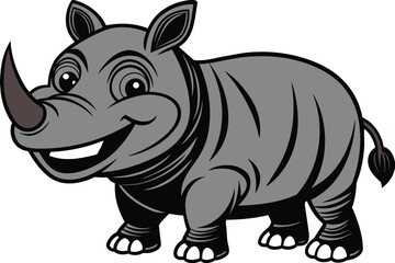rhino vector illustration