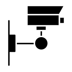 Simple Gadget Glyph Icon - Minimalist Vector Illustration