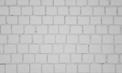 Textured white brick wall background