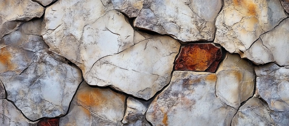 Aufkleber Stone rock texture background ideal for various design applications and artistic projects showcasing natural materials and surfaces.