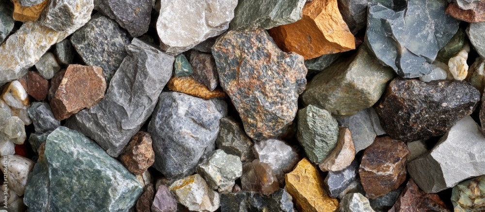 Aufkleber Diverse rock textures and shapes in natural setting ideal for backgrounds and design projects.