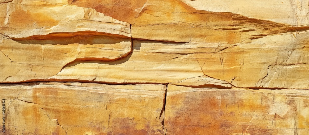 Poster sandstone brick texture seamless background for architectural design and construction materials