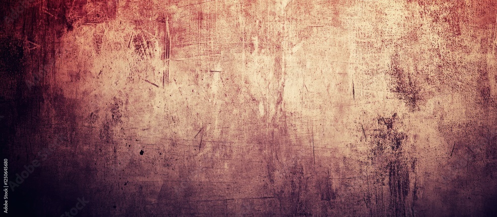Poster textured grunge wall background with scratches and faded colors for artistic and design uses.
