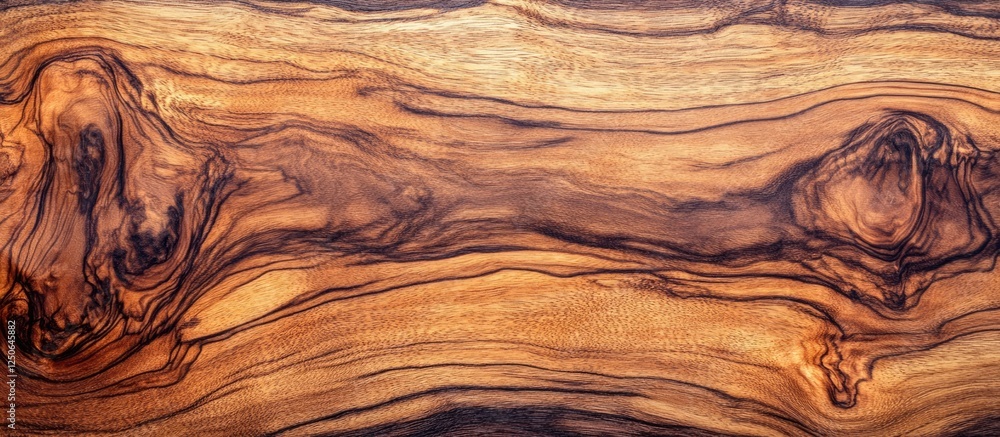 Aufkleber Elegant rich wooden texture background with ample empty space for product showcasing and text display