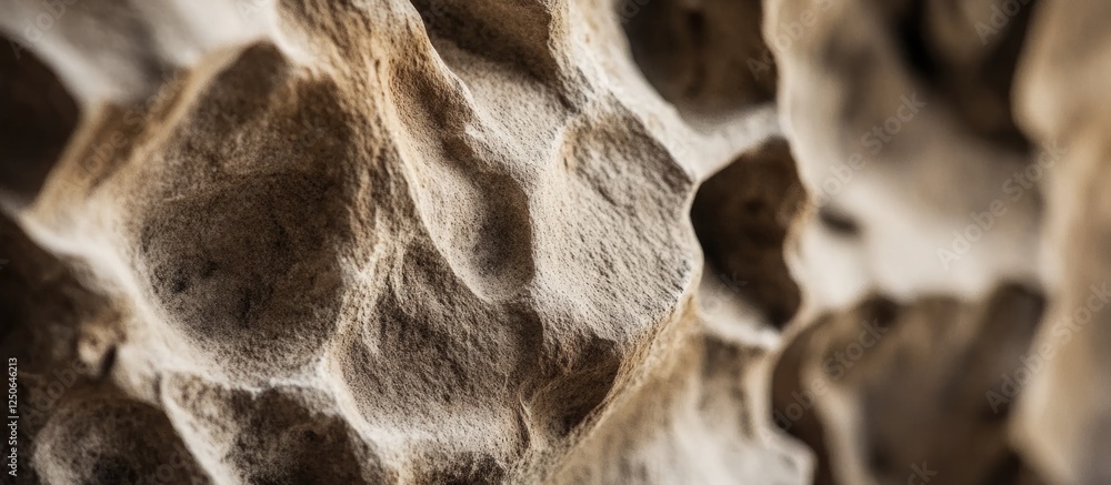 Poster natural sandstone texture featuring intricate patterns and earthy tones ideal for backgrounds, desig