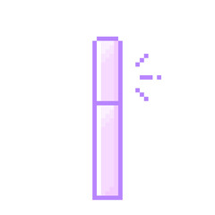 ピクセルアートなマスカラ⭐︎PNG