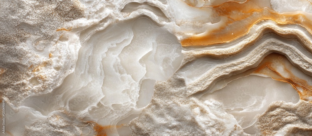 Aufkleber natural abstract rock pattern featuring layered textures and colors resembling smooth sand formation