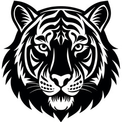 tiger-head-silhouette-illustration-on-white-backgr (3).eps