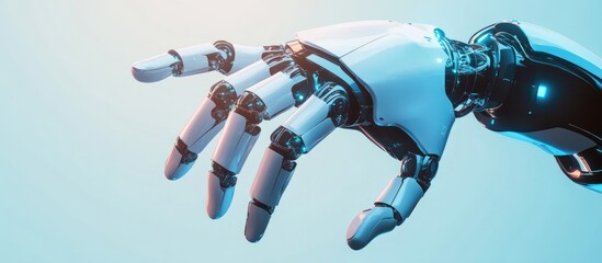 Robotic Arm Revolutionizing Medical Procedures with Space for Custom Text