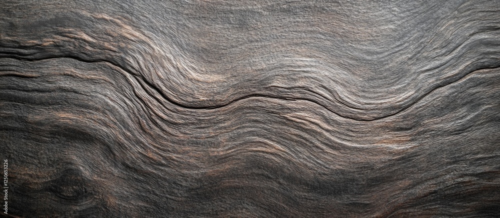 Poster natural textured gray wood background with wavy patterns creating a rustic and artistic aesthetic fo