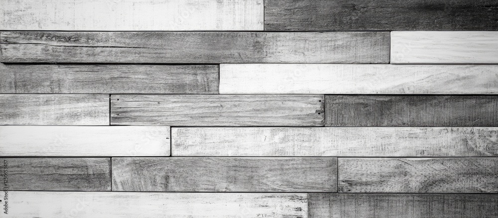 Poster gray and white weathered wood wall texture ideal for project montages and displaying text in a clean