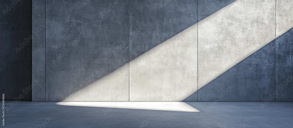 Poster concrete wall texture with dramatic lighting and shadow creating a modern minimalist backdrop for de