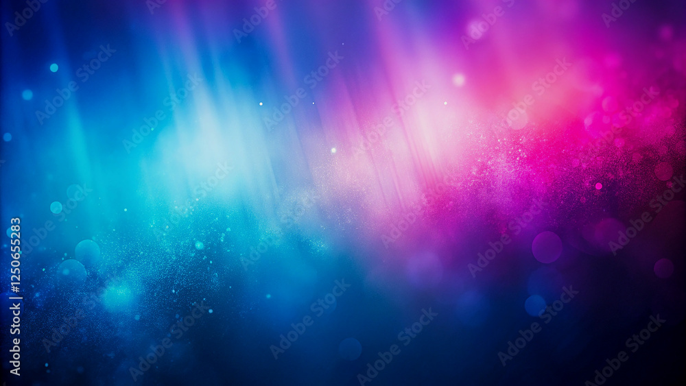 Aufkleber vibrant abstract background with colorful bokeh and diagonal lines