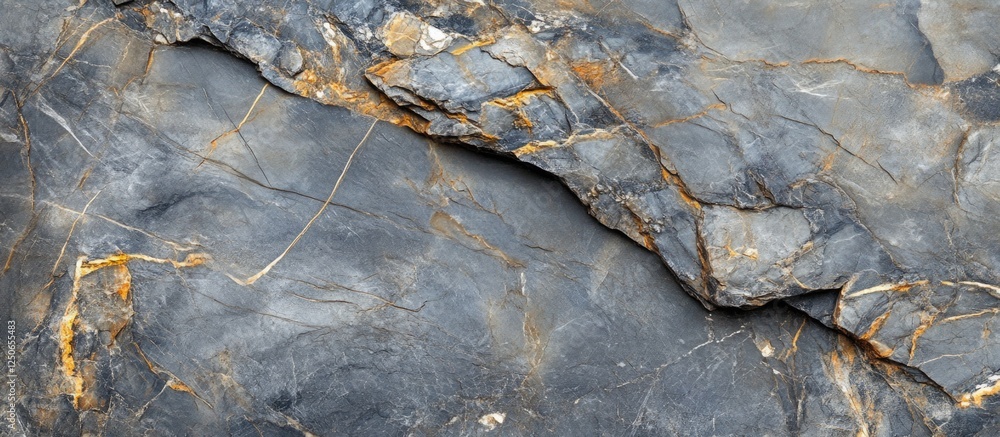 Poster gray marble slab surface with intricate texture and natural patterns ideal for backgrounds, design p