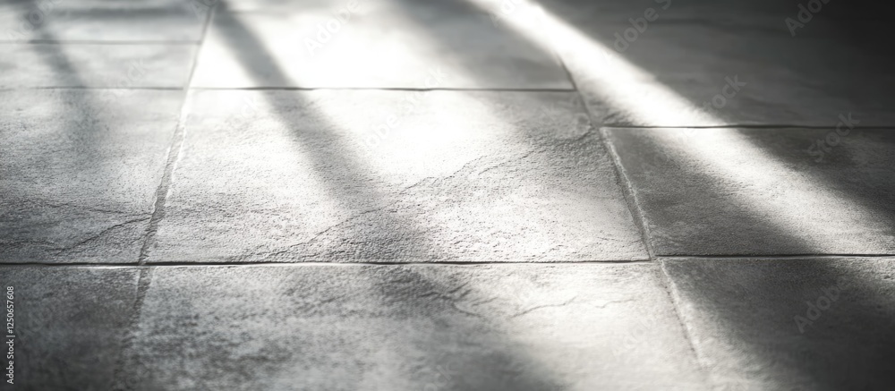 Poster textured gray cement floor with soft light and shadows creating a dynamic contrast ideal for backgro