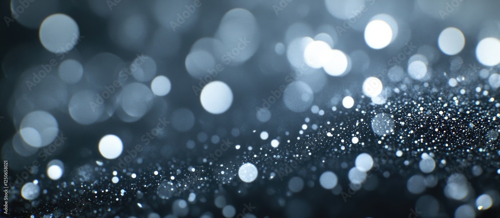 Poster elegant gray bokeh background with shimmering textures ideal for design projects or festive themes i