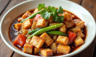 Delicious mixed vegetable stir-fry dish.