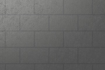 Fototapeta premium Dark Textured Brick Wall with Rough Concrete Finish