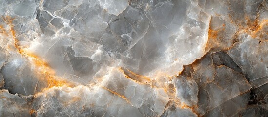 Obraz premium Elegant high-quality grey marble background showcasing intricate natural patterns and veins for design and decor purposes.