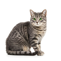 Obraz premium Cat Vector design with a white background 