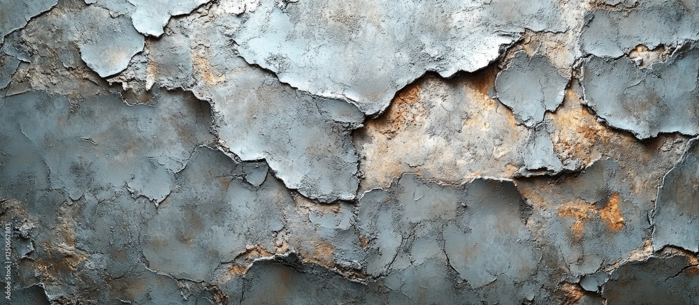 Poster textured grey concrete surface with weathered and chipped patches ideal for backgrounds and design p