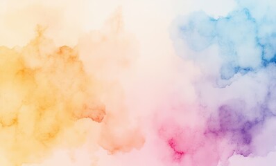 Colorful abstract watercolor background.