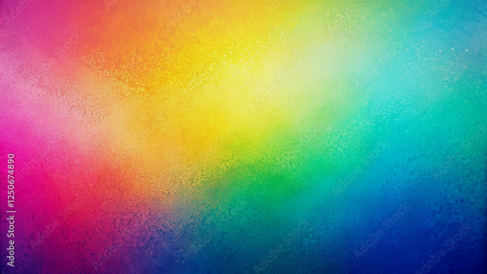 Canvas Prints vibrant rainbow gradient texture background
