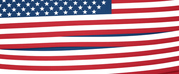 Obraz premium Waving american flag symbolizing freedom usa graphic art outdoor close-up patriotism and national pride