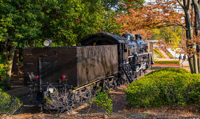 alter eisenbahn lokomotive